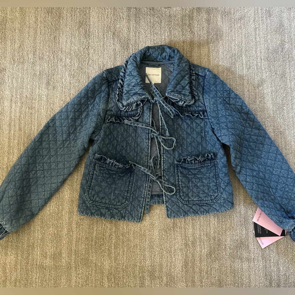 Anthropologie denim women jacket
